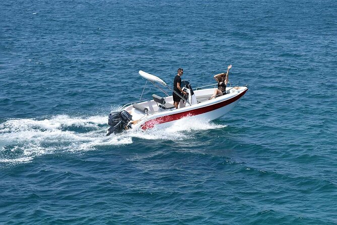 Milos Self Drive Private Boat - No License Required, APHRODITE II - Understanding the $308.81 price