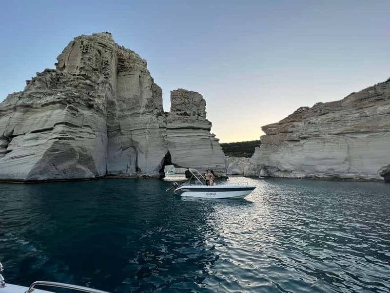Milos: Self-Driving Boat Tour to Kleftiko - The Kleftiko Advantage: Anchoring on Your Terms
