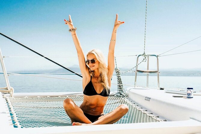 Milos Sunset Catamaran Cruise to Kleftiko Bay with Meal & Drinks - Key points before you book