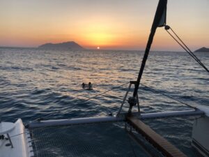 Milos: Sunset Catamaran Cruise with Kleftiko Visit - How the 15:00 departure shapes your 5.5-hour flow
