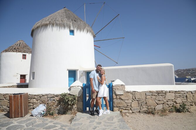 Mini 30minute Photo Shoot at Wind Mills in Mykonos - A focused session with Panagiotis Lymperopoulos