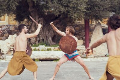 Minoan Theater - Dance Performance - Bull-leaping and the drama of the sacred bull