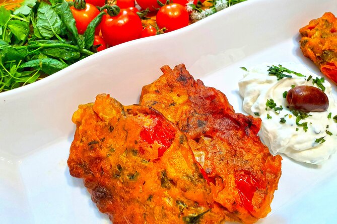 Miss Anna Santorini Cooking Class - Cooking Greek food in Miss Anna’s Monolithos home