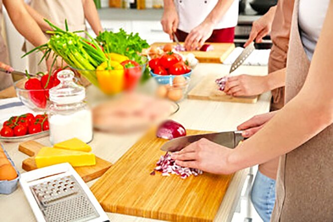 Miss Anna Santorini Cooking Class - Fresh produce from the garden