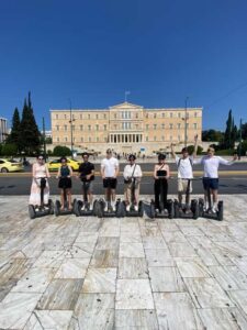 Modern Athens Segway Tour - National Garden: where the ride turns calmer