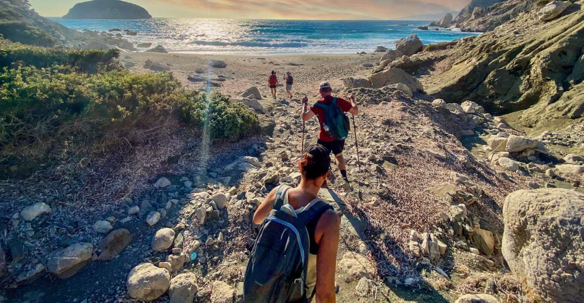 Monolithos: Small Group Hike and Sunset at Monolithos Castle - A short swim in clear water