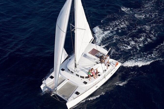 Morning and Sunset Cruise with Meal and Transport Included - Swimming and snorkeling at Rhenia
