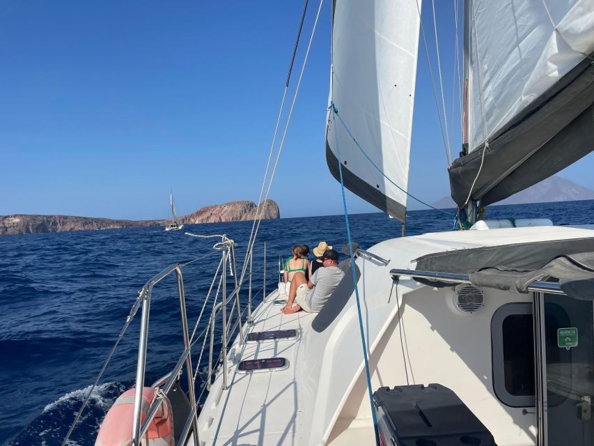 Morning cruise to Kleftiko: Half day once in a lifetime trip - Captain Black and the feel of a smooth catamaran ride