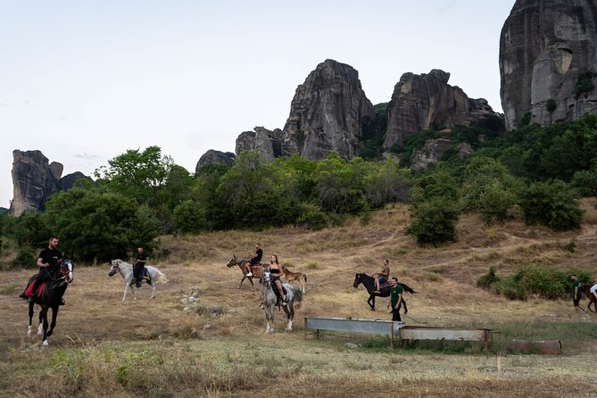 Morning Horseback Tour in Meteora with Monastery Ypapanti - Reaching the restored Ypapanti Monastery