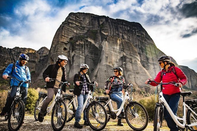 Morning Monastery E-bike Tour - Riding from Kalambaka at 9:00am: the calm way to start Meteora