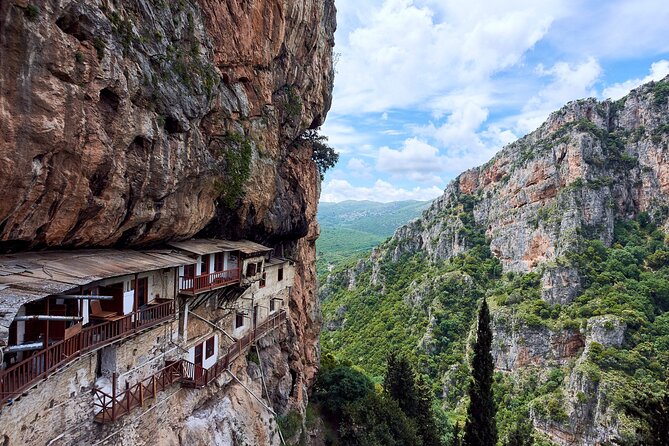 Mountain Villages of Peloponnese, Monasteries and Lousios River Private Day Trip - Reaching the Lousios River