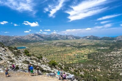 Mountains of Crete 4x4 Tour with Taverna Lunch - Aposelemis Dam: a calm start in the hills