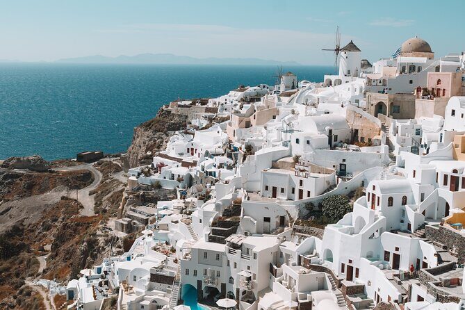 My Ultimate Full-Day Private Santorini Road Trip - The Route That Makes Sense: Profitis Ilias → Pyrgos → Beaches → Windmills → Oia
