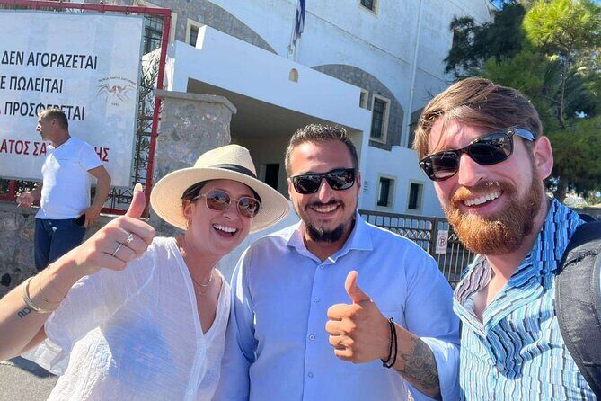 My Ultimate Full-Day Private Santorini Road Trip - Oia With Real Time: Streets, Views, and the Classic Church-Blue Contrast