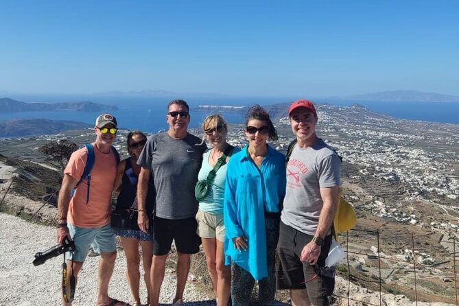 My Ultimate Half-Day Private Santorini Road Trip - Stop 3: Firostefani for the different volcano angle and the Church of the Three Bells