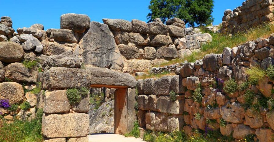Mycenae Archaeological Site Ticket & optional SG audio tours - Royal Tombs and the Golden Mycenae story you can follow