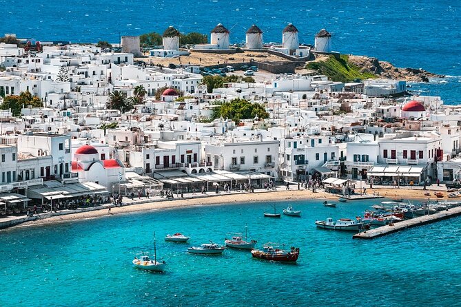 Mykonian Mosaic Tour for the First Time Visitors from Cruise Port - One hour in Mykonos Town
