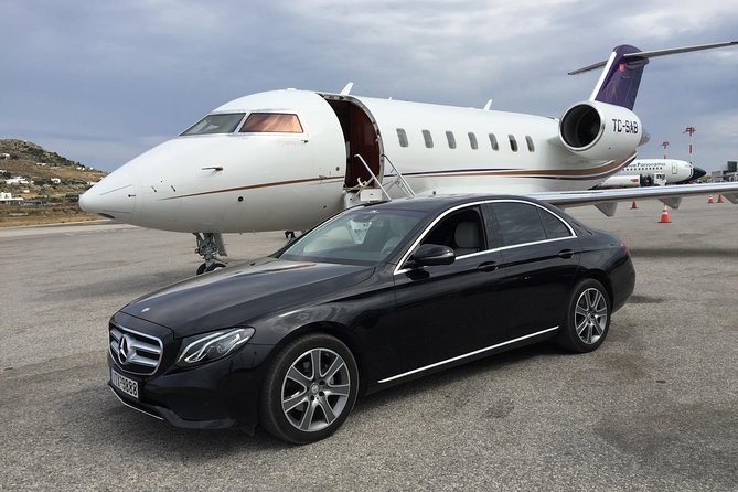 Mykonos Airport Transfer - A private vehicle sized for your bags