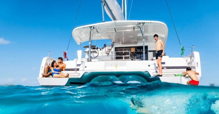 Mykonos: Catamaran Cruise with Lunch, Drinks and Transfer - The lunch onboard: Greek comfort food with a vacation attitude