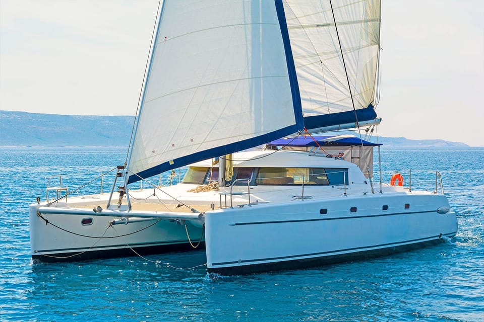 Mykonos Catamaran Delos Rhenia semi private cruise - Key points to know before you book