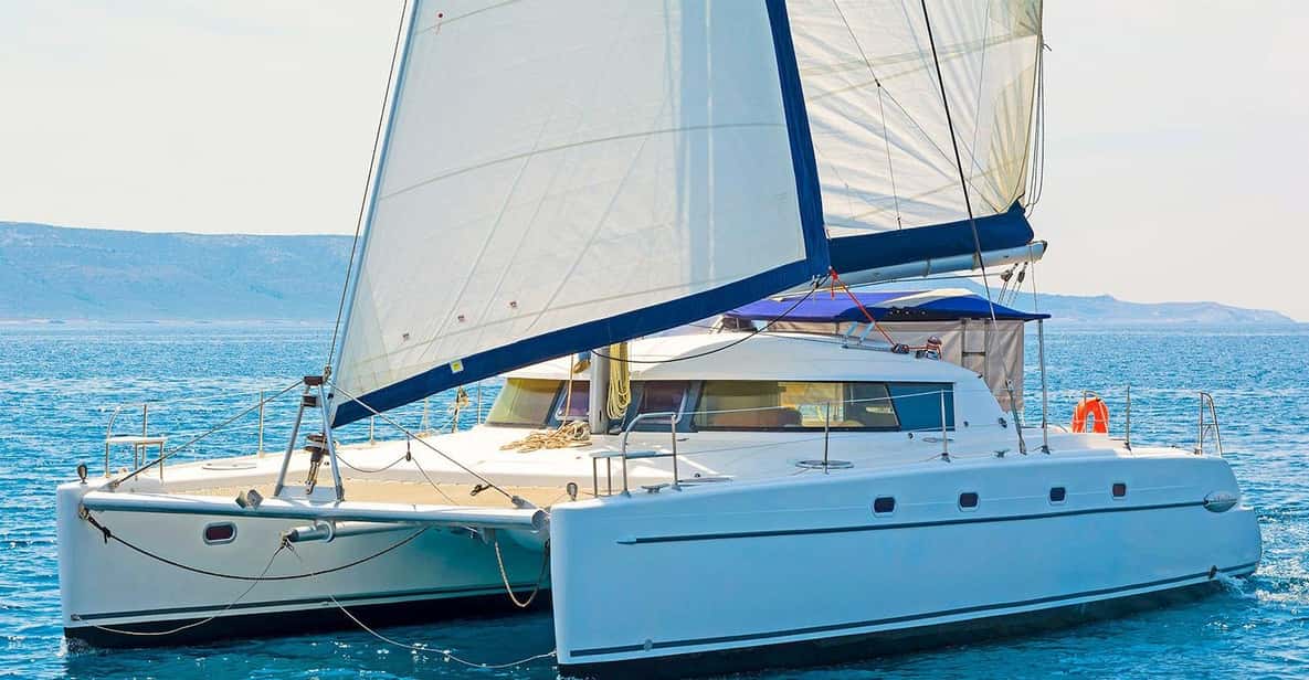 Mykonos Catamaran Delos Rhenia semi private cruise - Why the Delos and Rhenia pairing works so well