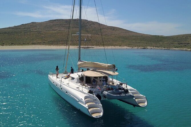 Mykonos Catamaran Premium Day-Sunset Tours 8-flavor Meal & Drinks - Delos From the Water: A Short UNESCO Moment (When Conditions Let It Happen)