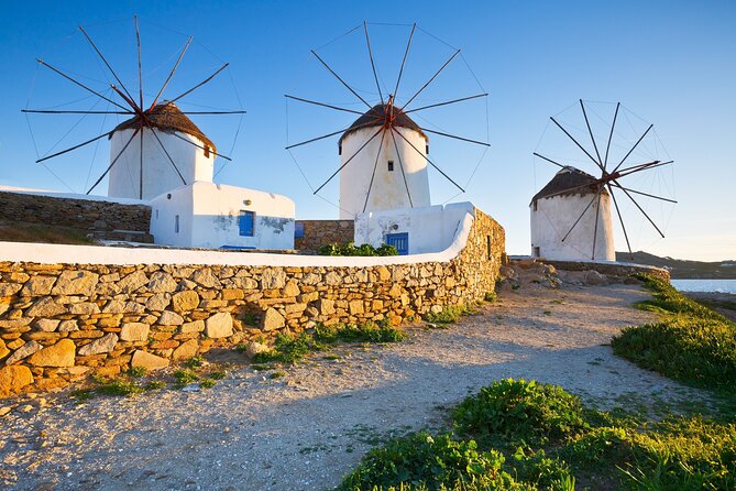 Mykonos Coastal Delights: A Cruise Passenger's Dream Day - The Windmills Above Kato Milli