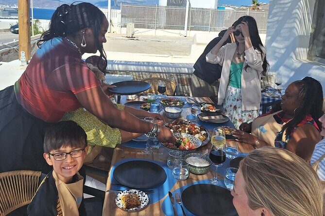 Mykonos Cooking Class Experience for Cruise Travelers - The 5-course meal and wine: why the lunch part feels like value
