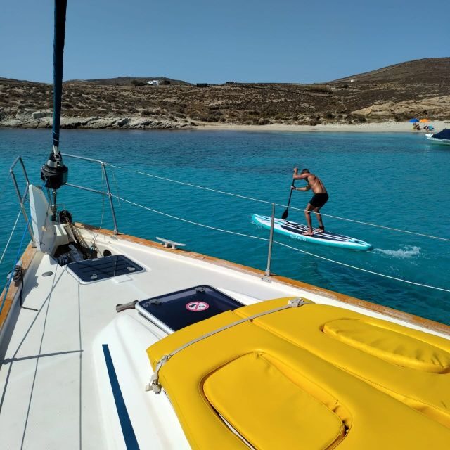 Mykonos: Delos and Rhenia Cruise with Swim and Greek Meal - Rhenia Island Swim Time: The Part You’ll Remember