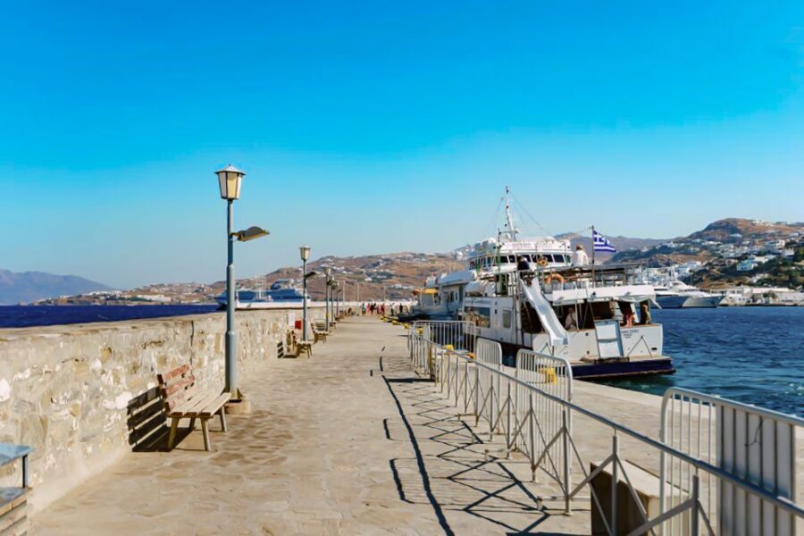 Mykonos: Delos Boat Transfer with Cell Phone Audioguide - The ferry ride: a short crossing that sets the tone