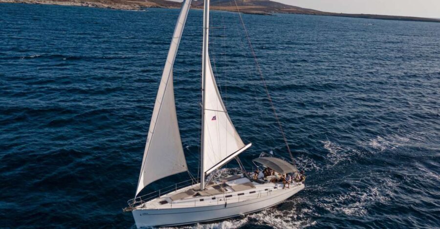 Mykonos: Delos & Rhenia Boat Cruise with Lunch & Transfer - From Matthew Tavern to a 6-hour sea day
