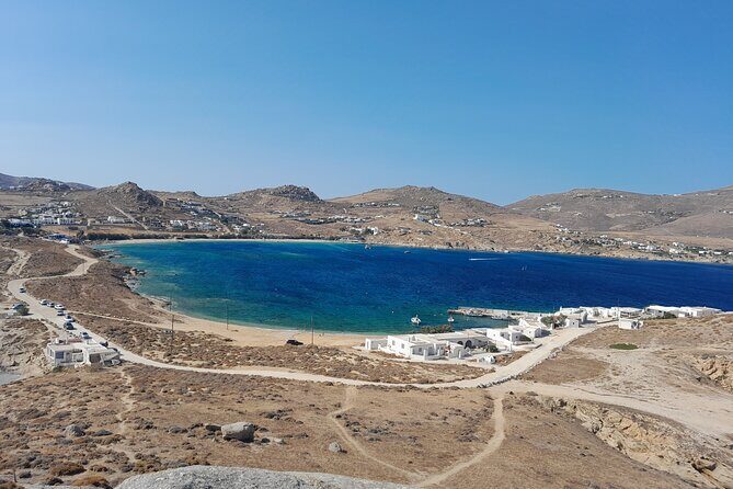 Mykonos Exploration : Private Jeep Tour with a local - Ftelia Beach: history in the sand