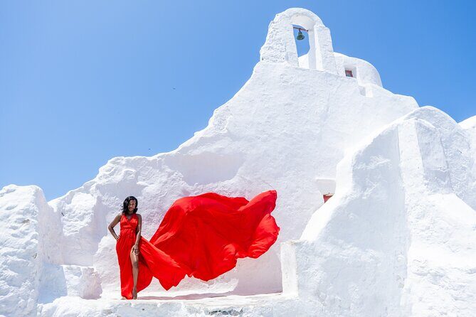 Mykonos Flying Dress Photoshoot - Key highlights to know before you go