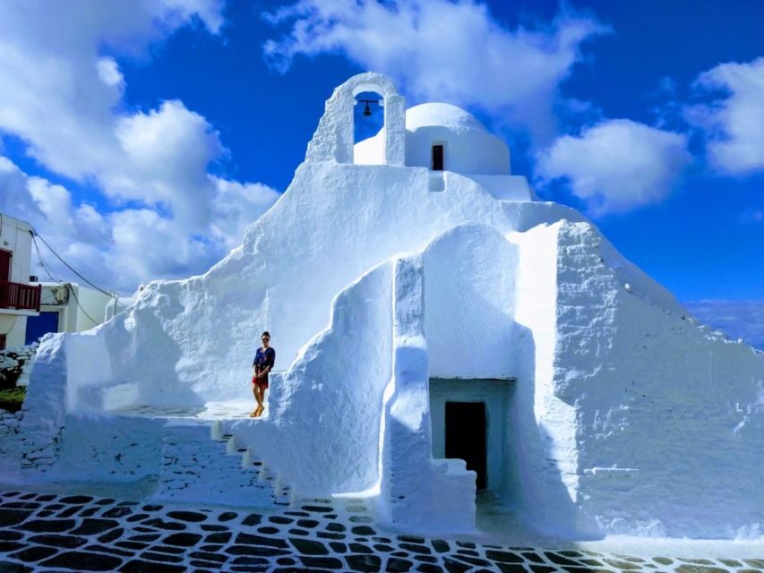 Mykonos: Full-Day Sightseeing Tour with Lunch - Lunch on a Family Farm: Wine, Food, and Greek Cooking