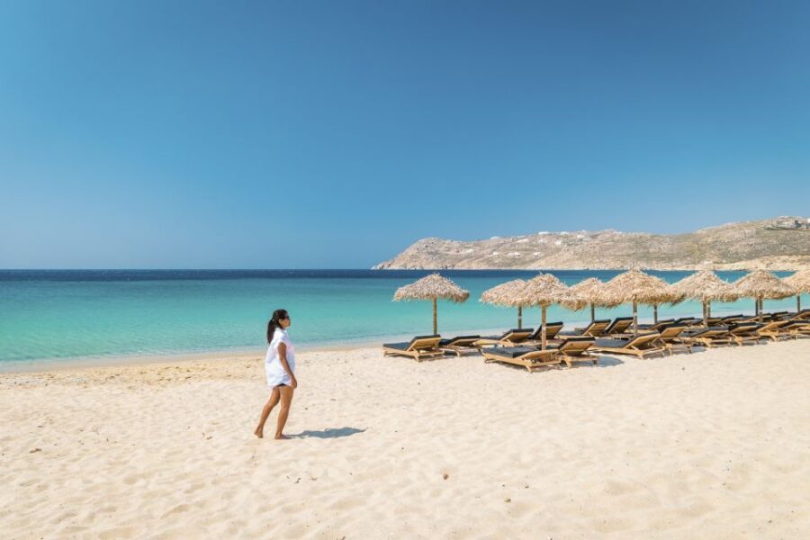 Mykonos: Full-Day South Coast Cruise - Ornos to the open sea: how the day starts