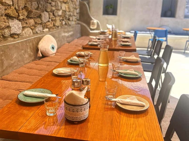 Mykonos: Group Cooking Class at the Home of a Local Family - Kafedena’s Village: Cooking in a Mykonian family yard