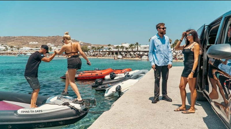 Mykonos: Guided Highlights Tour - Paraportiani Church and your harbor wrap-up at Akti Kampani