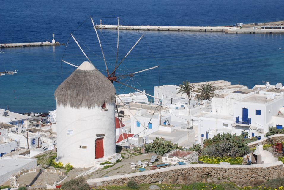 Mykonos: Half-Day City Walking Tour and Island Bus Tour - Ornos and Agios Giannis: two coastal glimpses