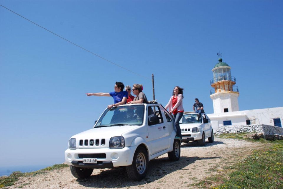 Mykonos Highlights Tour on a Jeep - Armenistis Lighthouse and the Northwest Coast