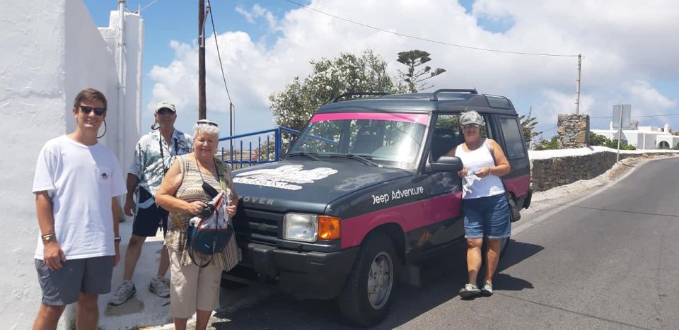 Mykonos Highlights Tour on a Jeep - Kalo Livadi and Kalafatis Beach Stops