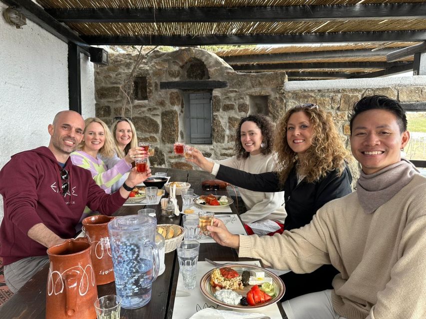 Mykonos Highlights Tour on a Jeep - Walking to the Mykonian Farm