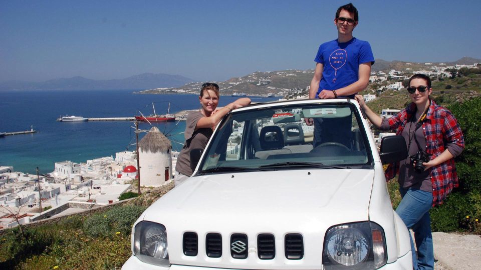 Mykonos Highlights Tour on a Jeep - Timing, Transfers, and Important Limits