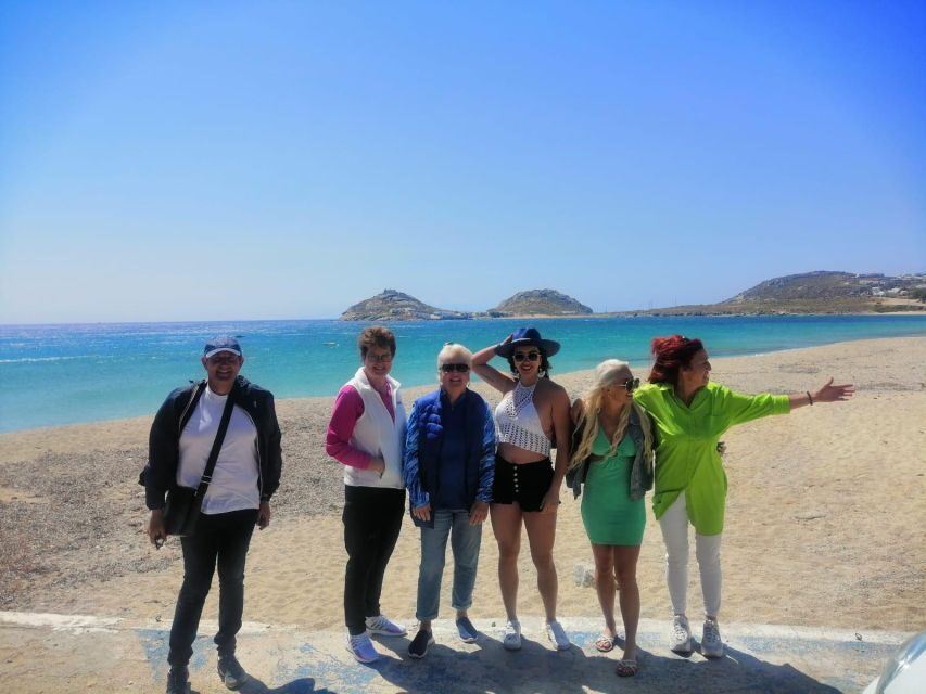 Mykonos: Highlights Tour with Panagia Tourliani Monastery - Agrari Beach Break: Sand, Water, and a More Reasonable Moment