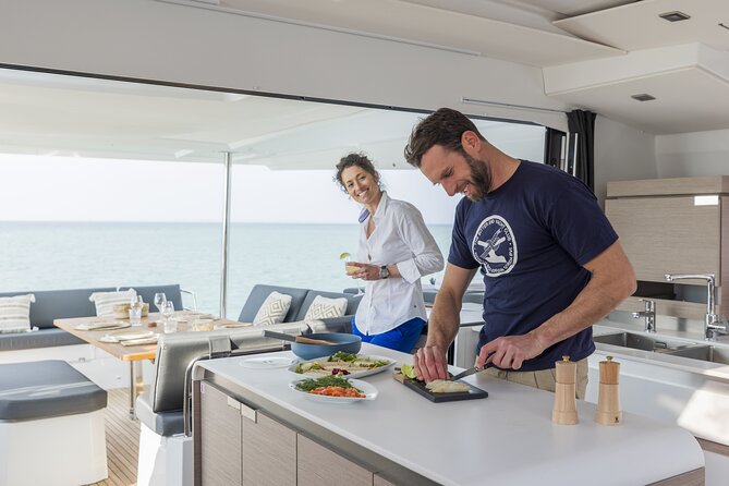 Mykonos: Luxury Catamaran Cruise with Meal, Drinks & Transport - The crew and the feel of the day