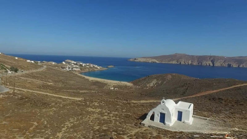 Mykonos: Myths, Gods & Ancient Stories Jeep Tour adventure! - Kapari Beach Mermaid Legend, Then Straight Into Mykonos Town