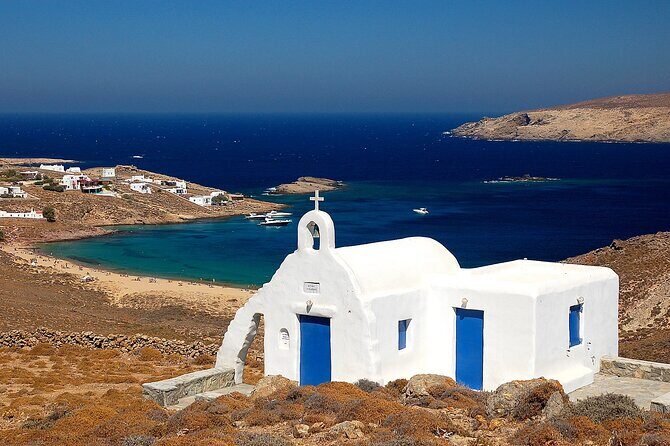 Mykonos Private Island Tour (3-4 hours) - Agios Sostis Beach: Golden Sand Quiet Enough to Hear Yourself Think