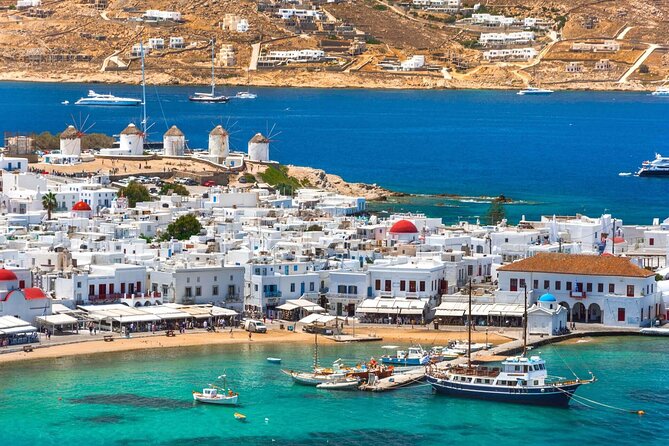 Mykonos Private Island Tour with Transfers and Greek Meal - A fast look at Mykonos beyond the postcard lanes