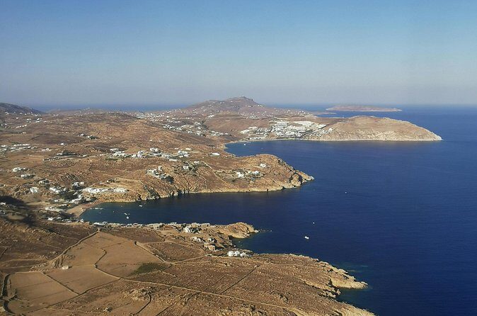Mykonos Private Jeep Tour and Cultural Escape - Stop 2: Ftelia Beach, plus Neolithic archaeology you won’t expect
