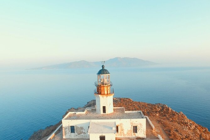 Mykonos Safari Island Tour - According To The Locals - Armenistis Lighthouse and the best wide-angle view