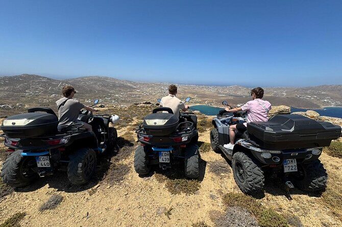 Mykonos Safari Quad Adventure Tour - Stop 3: Ftelia Beach with a full hour to breathe